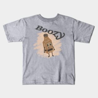 Vintage Retro Boozy Kids T-Shirt